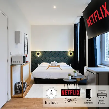 Ng Prestige - Lille I I Haute - Balneo - Netflix Apartment Tourcoing